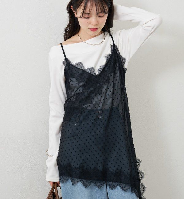  「シアードビーヘムチュニック」|シャツ・ブラウス|ブラック