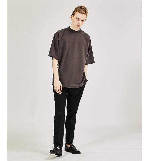 ABAHOUSE「【AH ABAHOUSE / セットアップ対応】撥水 ストレッチ タックスラック」|スラックス|