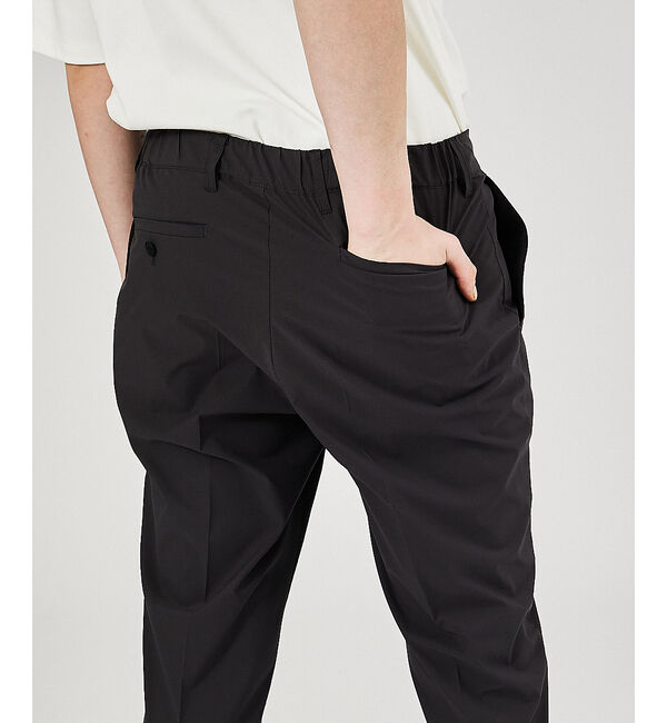 ABAHOUSE「【AH ABAHOUSE / セットアップ対応】撥水 ストレッチ タックスラック」|スラックス|