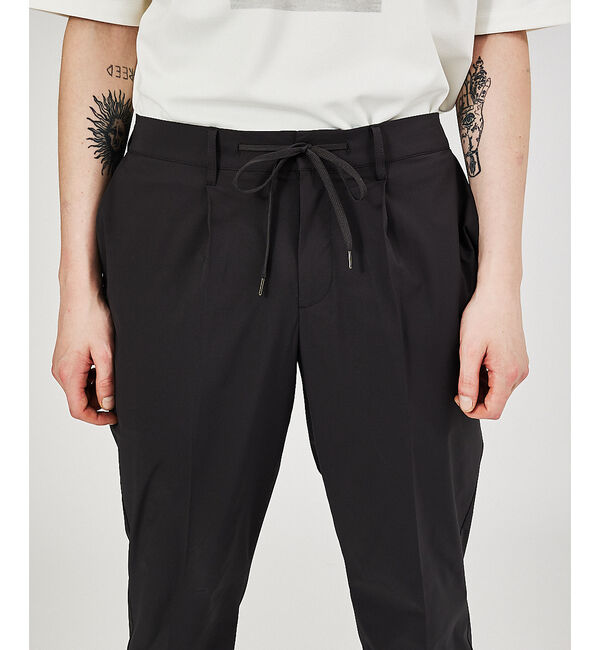 ABAHOUSE「【AH ABAHOUSE / セットアップ対応】撥水 ストレッチ タックスラック」|スラックス|