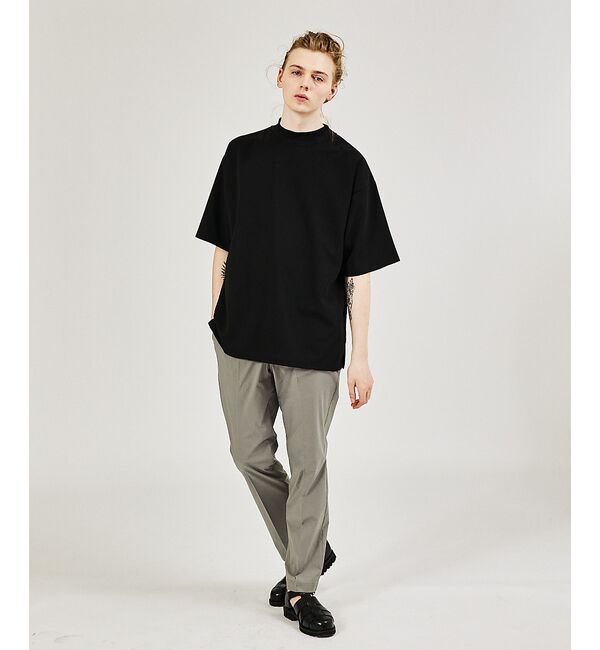 ABAHOUSE「【AH ABAHOUSE / セットアップ対応】撥水 ストレッチ タックスラック」|スラックス|