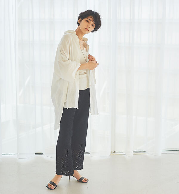 Rouge vif「レーシーニットパンツ」|その他|