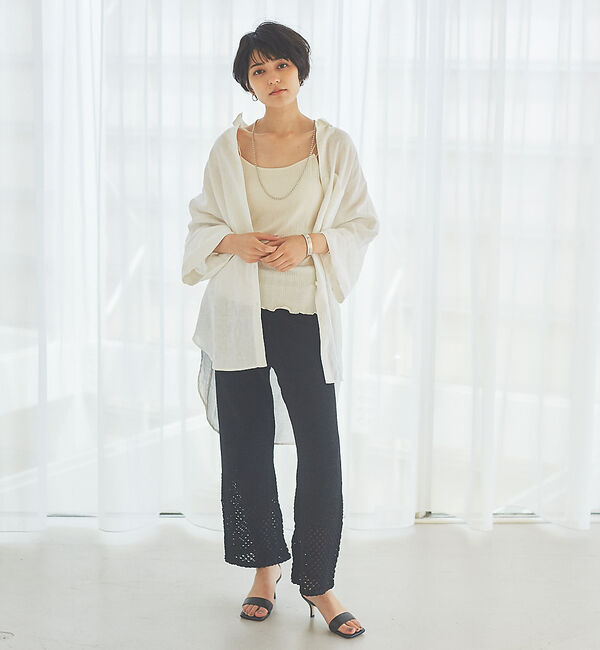 Rouge vif「レーシーニットパンツ」|その他|