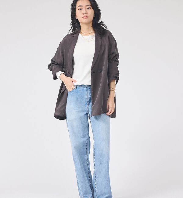 Rouge vif「【セットアップ対応】キュプラフィブリルダブルジャケット【予約】」|テーラードジャケット|