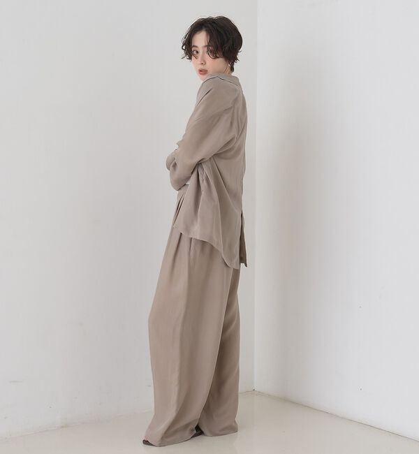 Rouge vif「【セットアップ対応】キュプラフィブリルダブルジャケット【予約】」|テーラードジャケット|