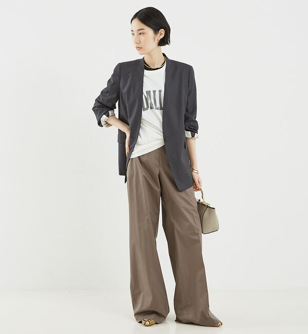 The Store by C' 「【COCUCA】ノーカラージャケット」|ノーカラージャケット|