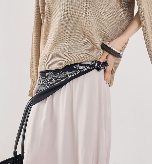 The Store by C' 「【destin】COT BANDANA CARRE／コットンバンダナ90&times;90【」|バンダナ・スカーフ|