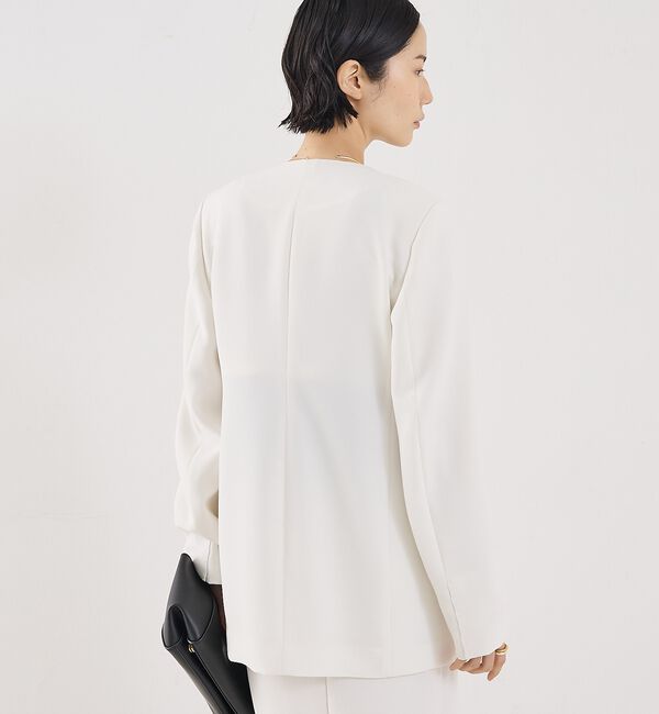 The Store by C' 「【COCUCA】クルージャケット」|ノーカラージャケット|