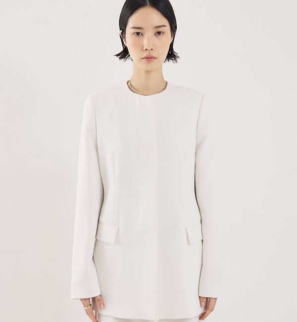 The Store by C' 「【COCUCA】クルージャケット」|ノーカラージャケット|