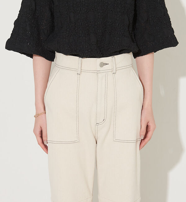 NOMINE「ベイカーデニムパンツ」|デニム|