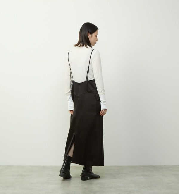 SOFFITTO「サテンカーゴキャミワンピース」|ワンピース|