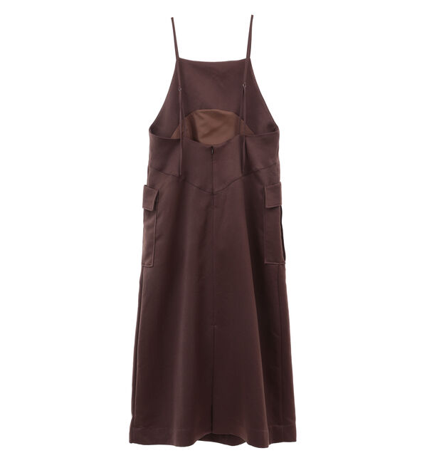 SOFFITTO「サテンカーゴキャミワンピース」|ワンピース|
