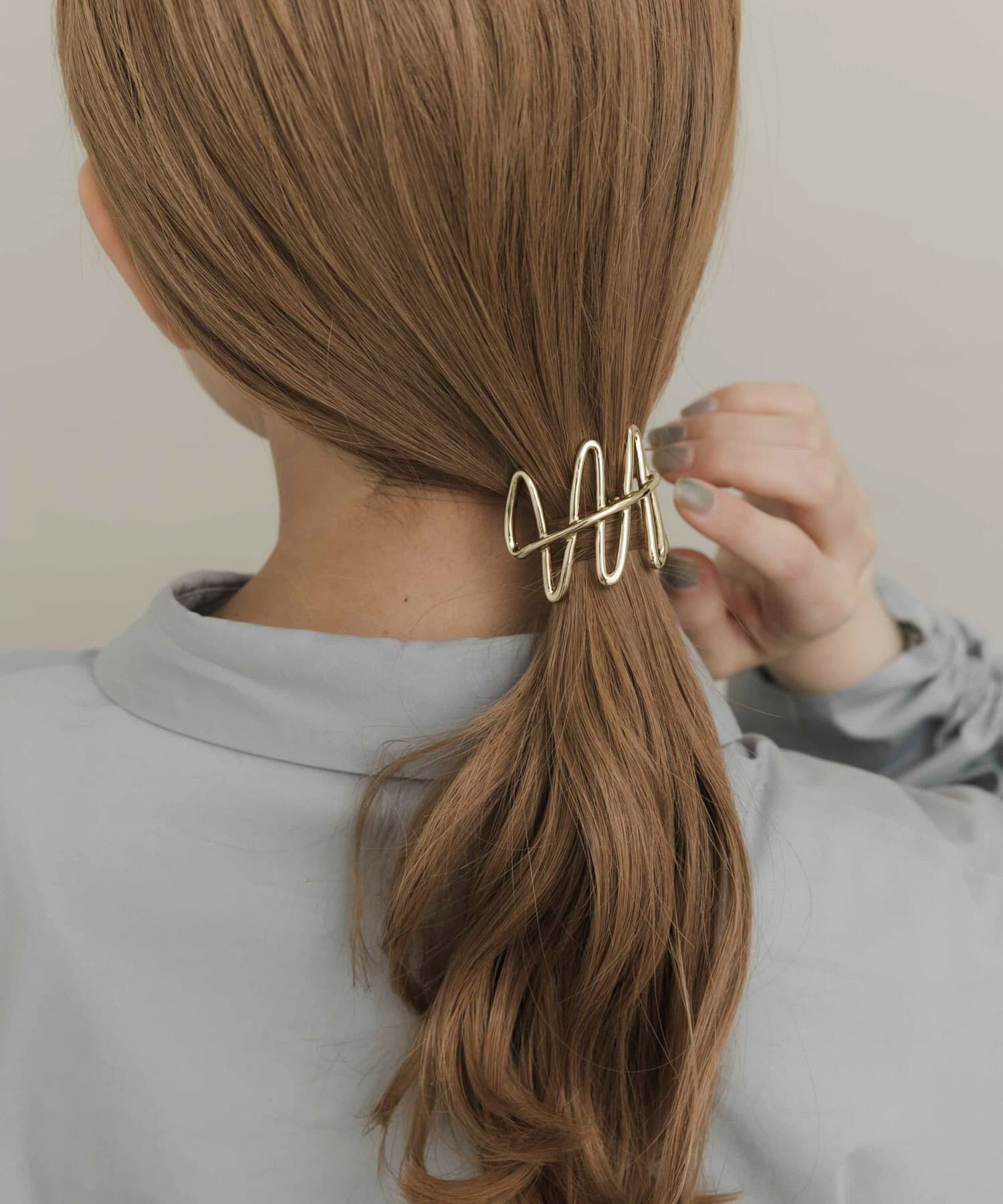 SMELLY「ウェーブラインヘアカフセット」|ヘアゴム・シュシュ|