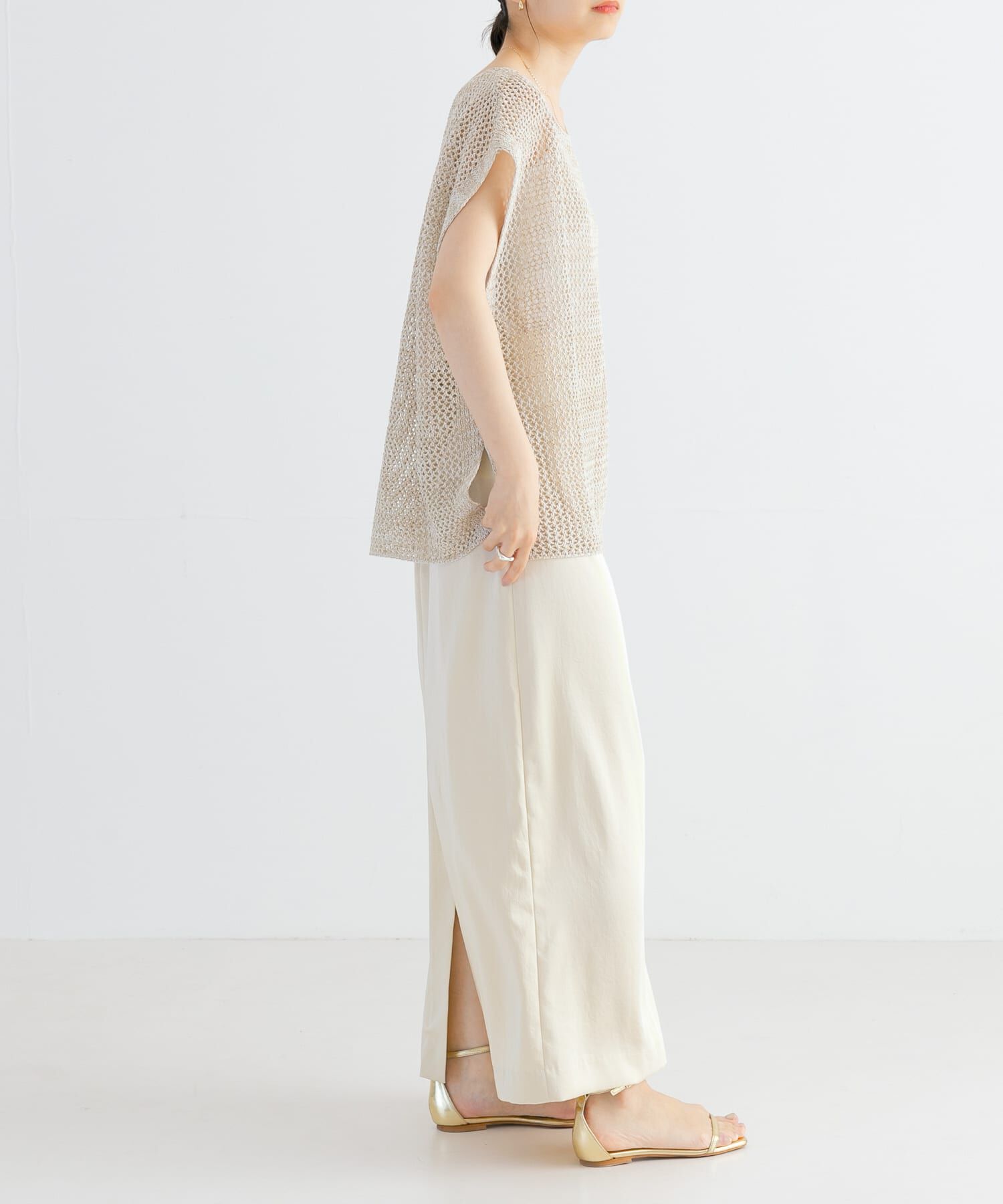 URBAN RESEARCH「メランジメッシュニット」|ニット・セーター|