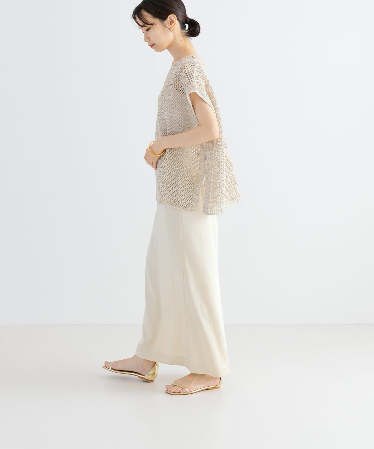 URBAN RESEARCH「メランジメッシュニット」|ニット・セーター|