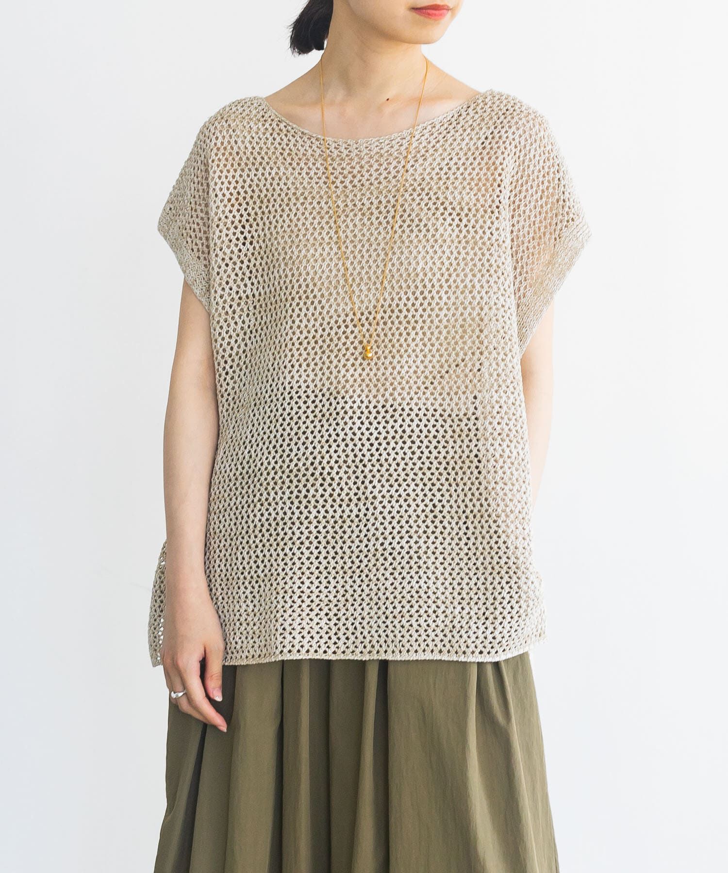 URBAN RESEARCH「メランジメッシュニット」|ニット・セーター|