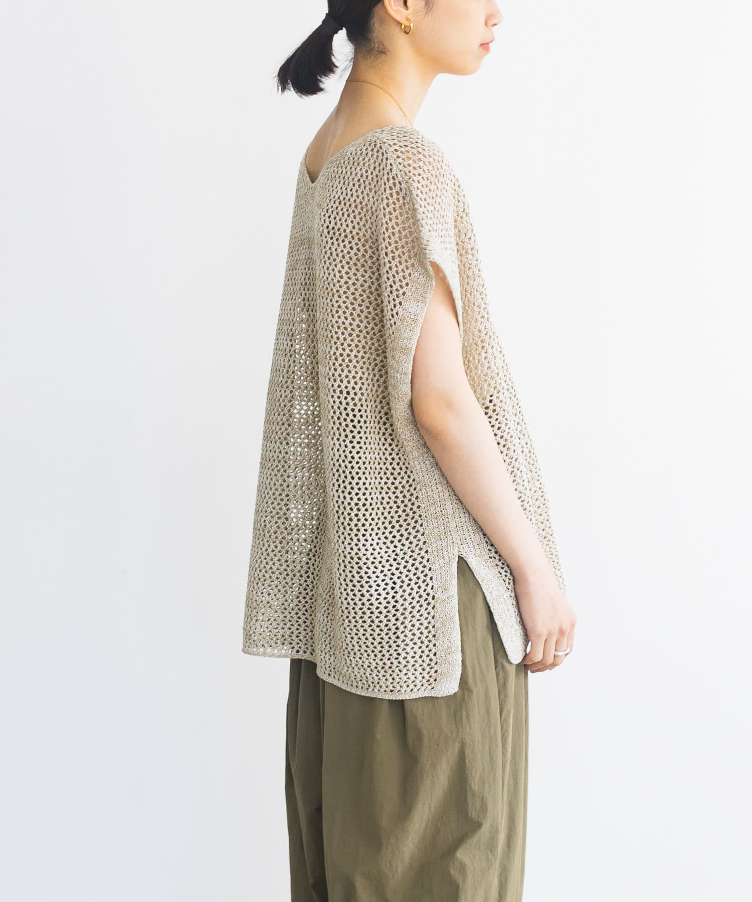 URBAN RESEARCH「メランジメッシュニット」|ニット・セーター|