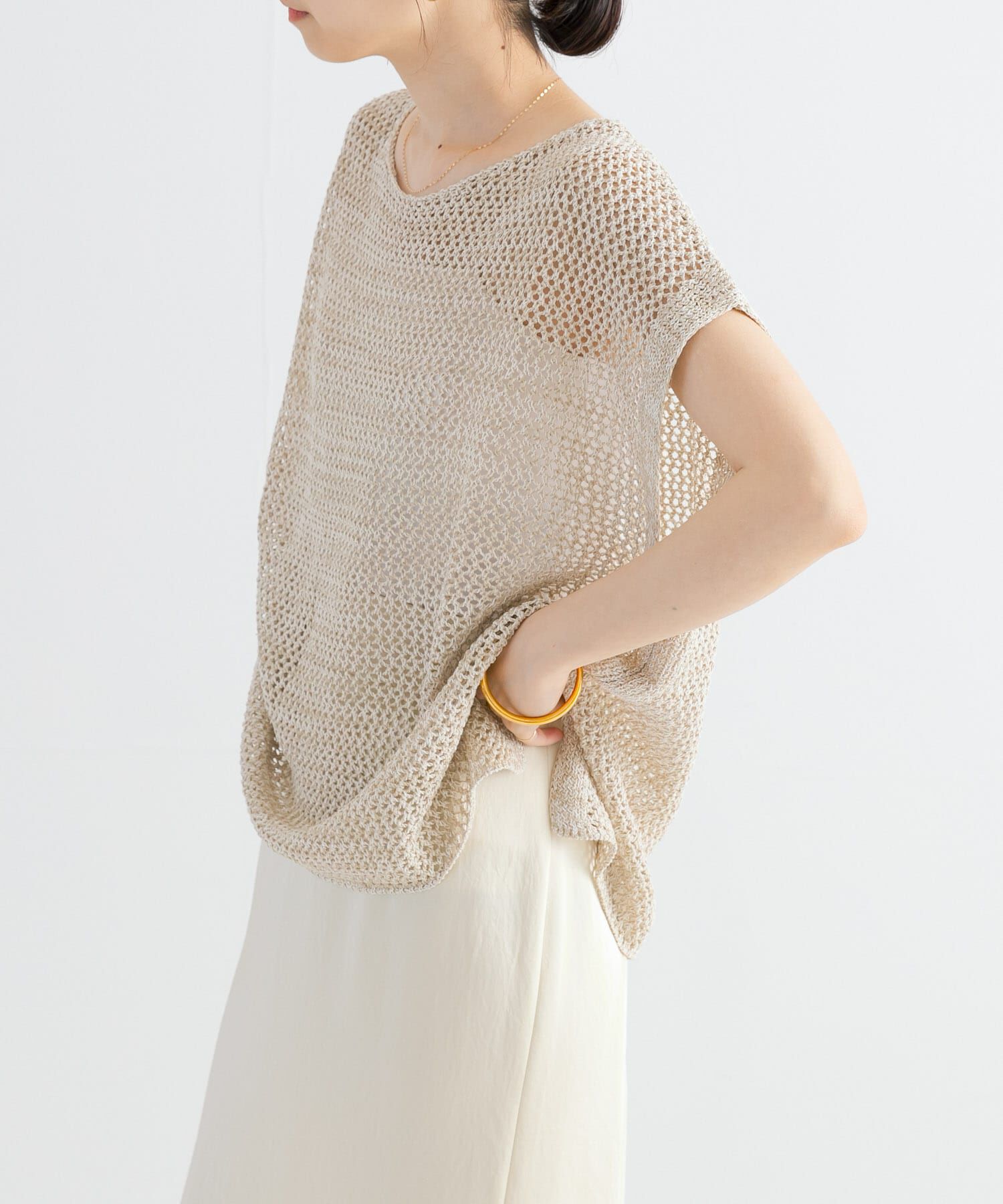 URBAN RESEARCH「メランジメッシュニット」|ニット・セーター|