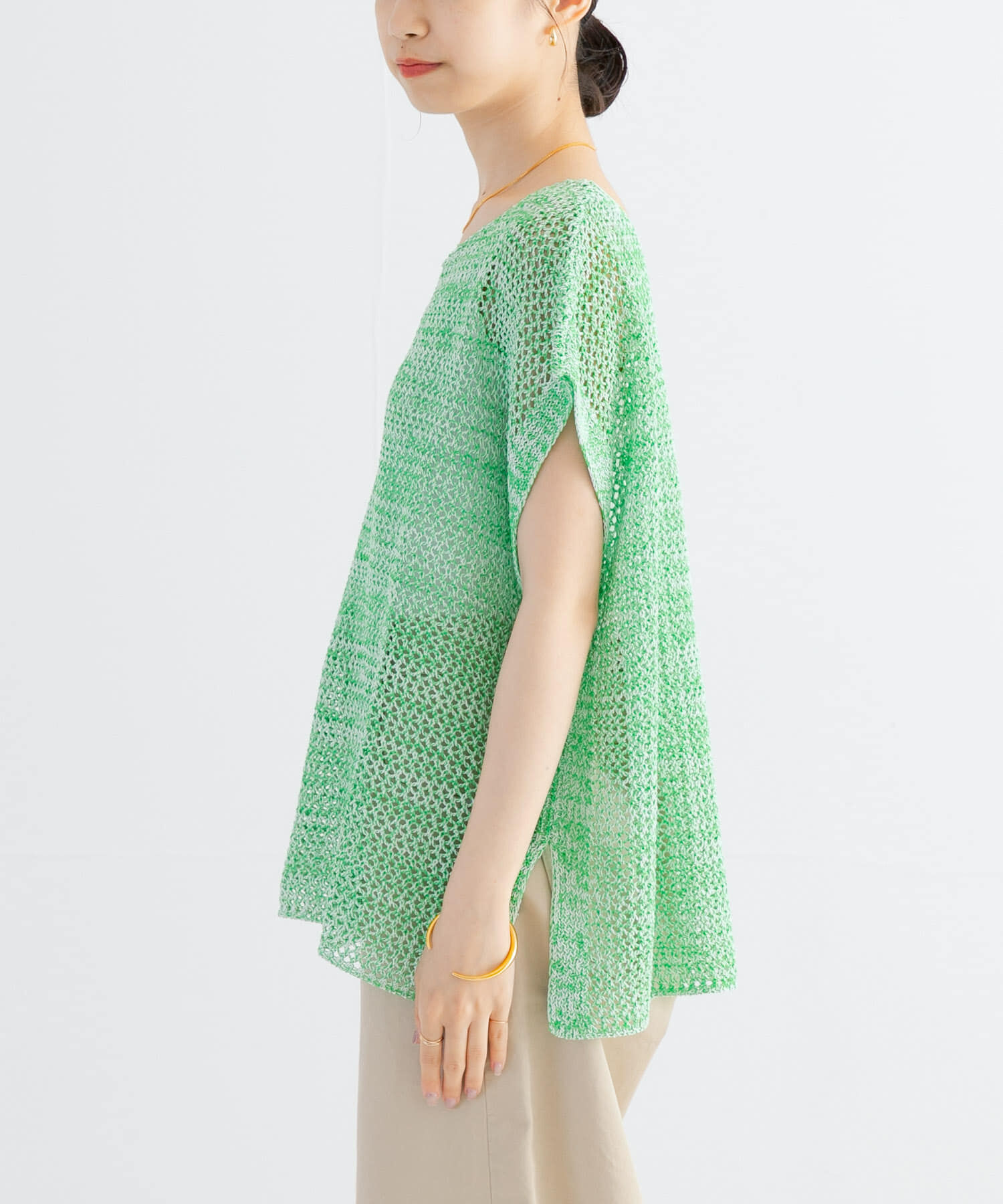 URBAN RESEARCH「メランジメッシュニット」|ニット・セーター|