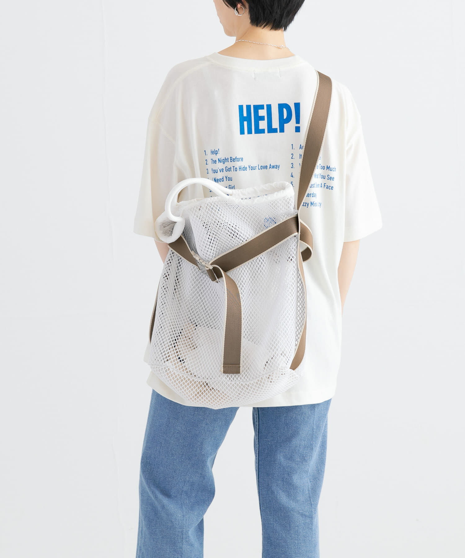 URBAN RESEARCH「メッシュベルトトートバッグ」|トートバッグ|