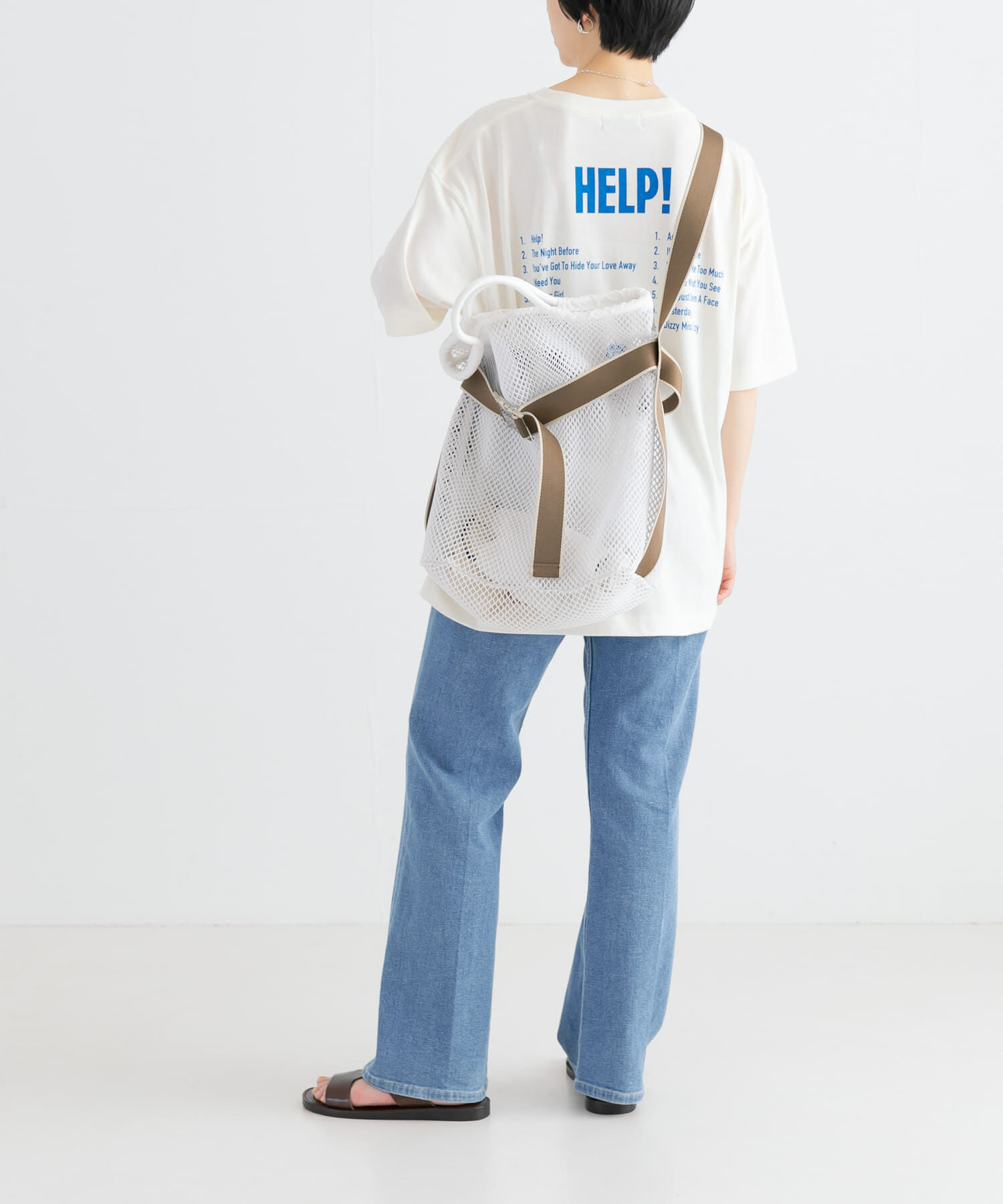 URBAN RESEARCH「メッシュベルトトートバッグ」|トートバッグ|