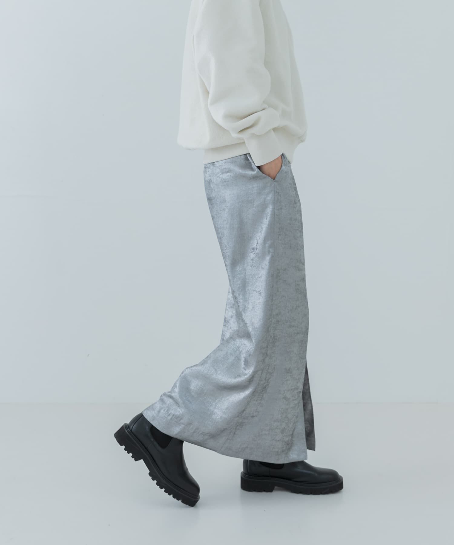 URBAN RESEARCH「グリッターロングスカート」|スカート|