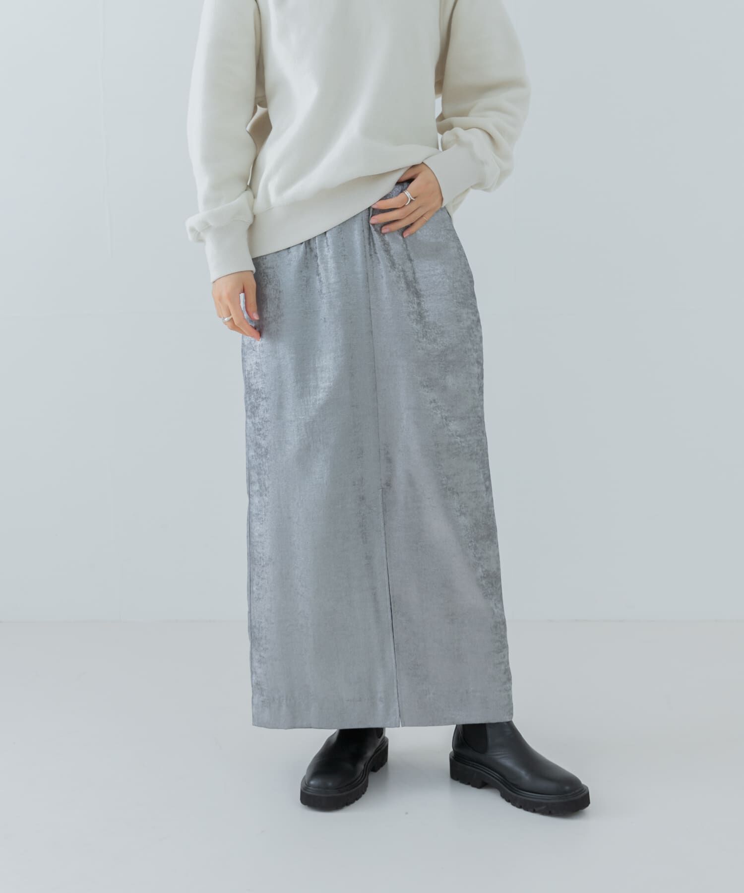 URBAN RESEARCH「グリッターロングスカート」|スカート|