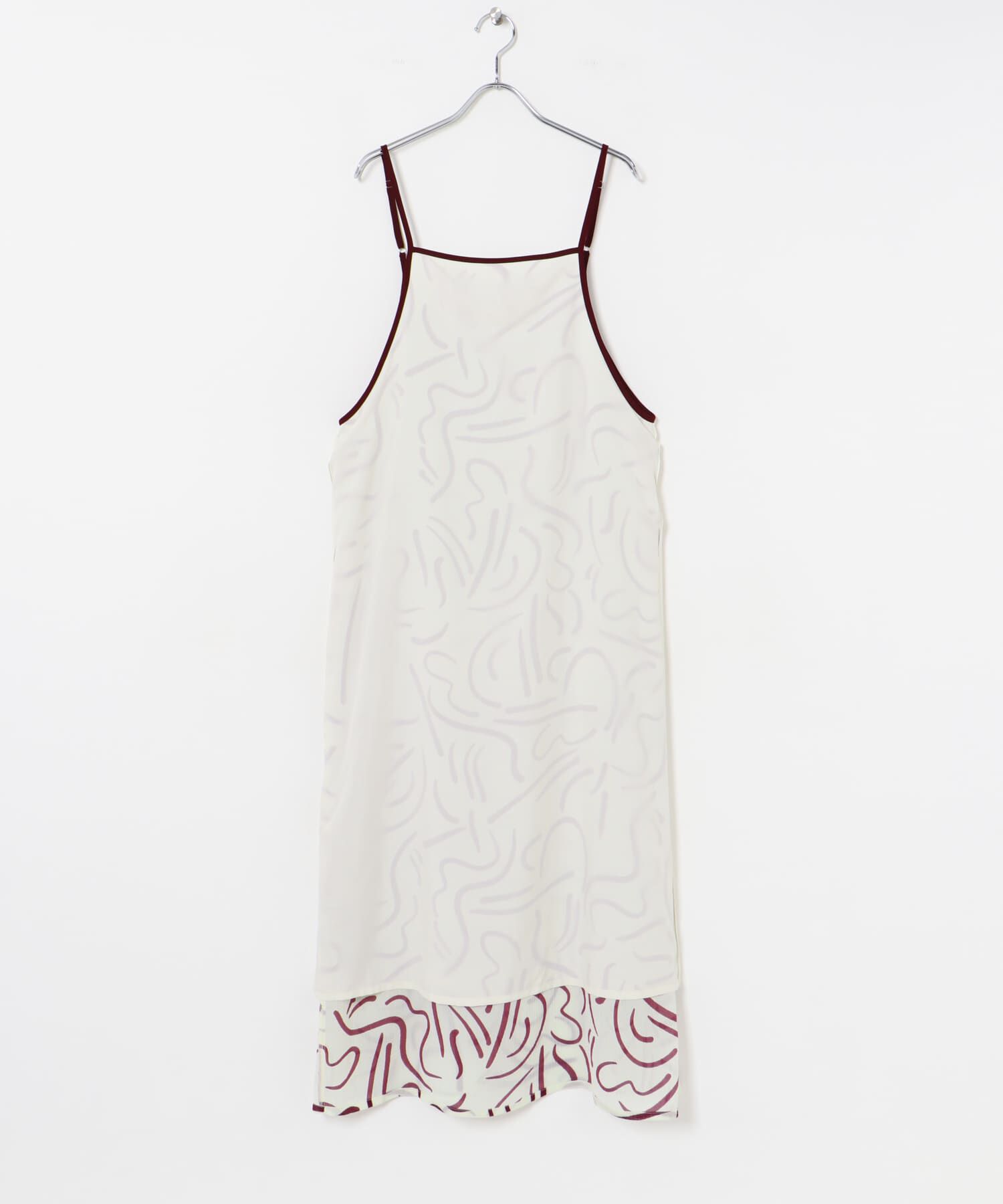 URBAN RESEARCH「『イージーケア』ドローイングアートプリントワンピース」|ワンピース|