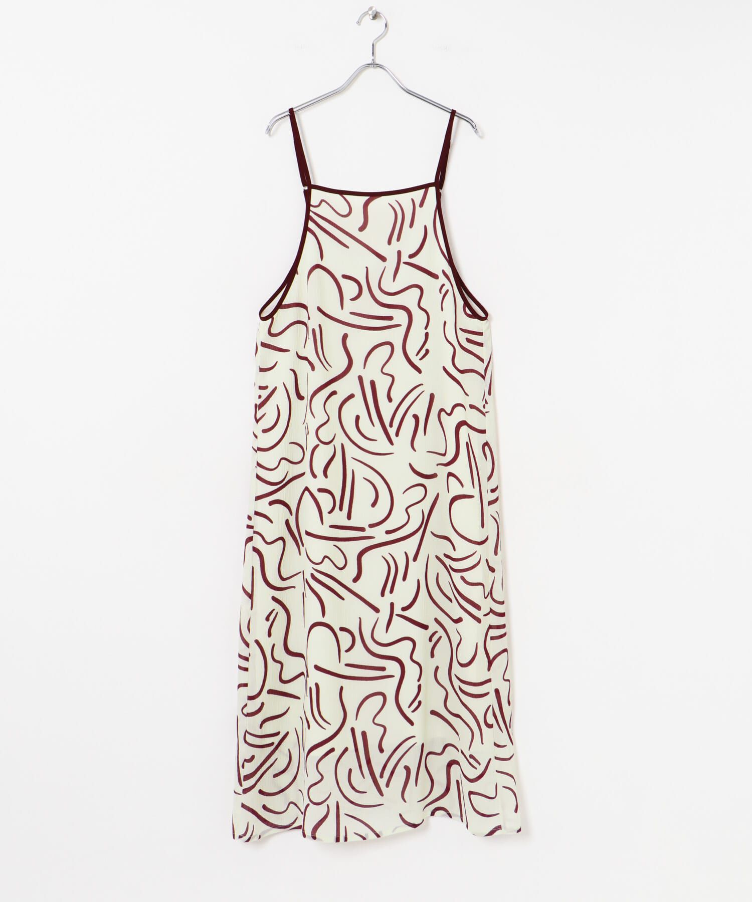 URBAN RESEARCH「『イージーケア』ドローイングアートプリントワンピース」|ワンピース|