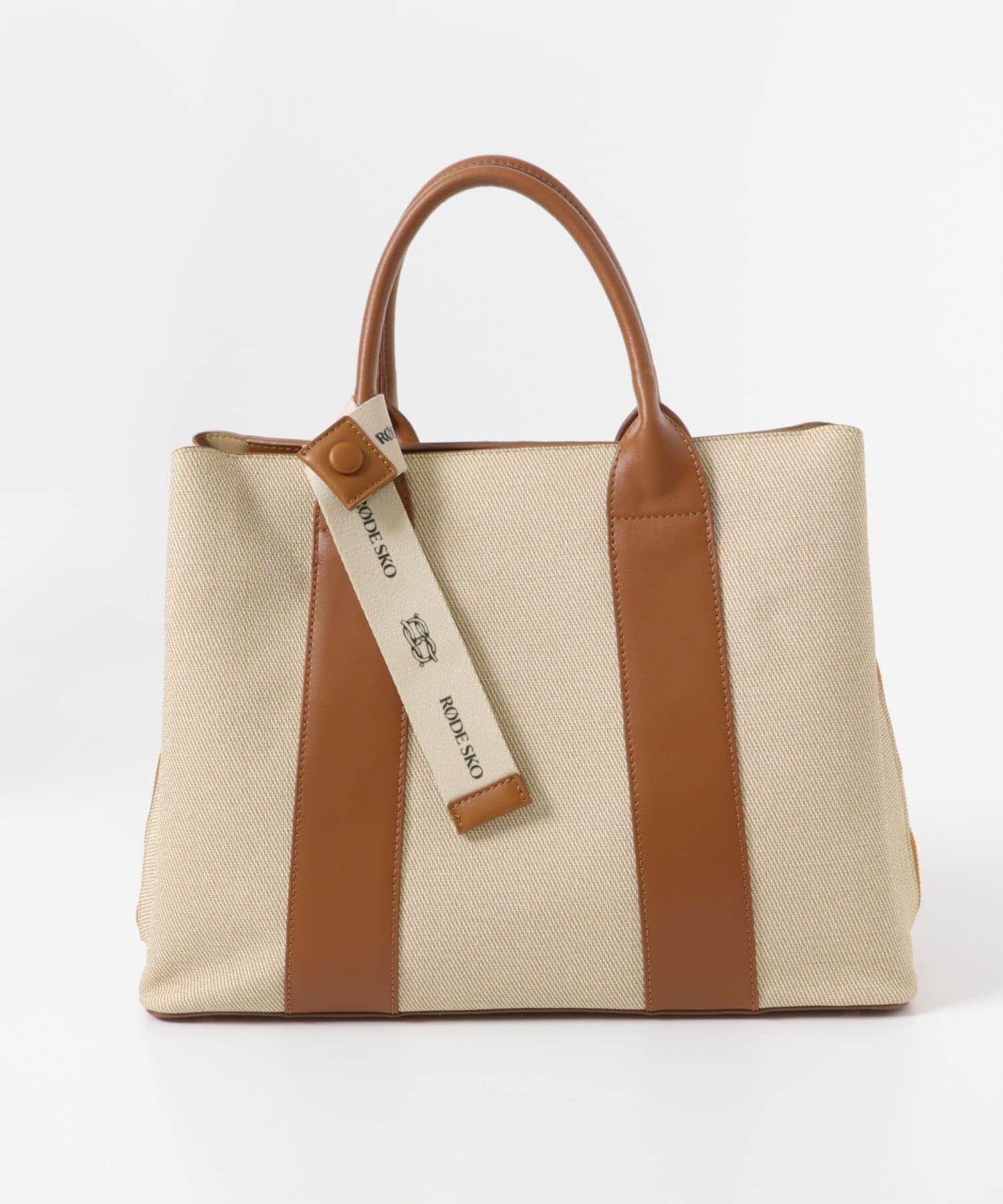 RODE SKO「ロゴリボン付A4トートバッグ」|トートバッグ|