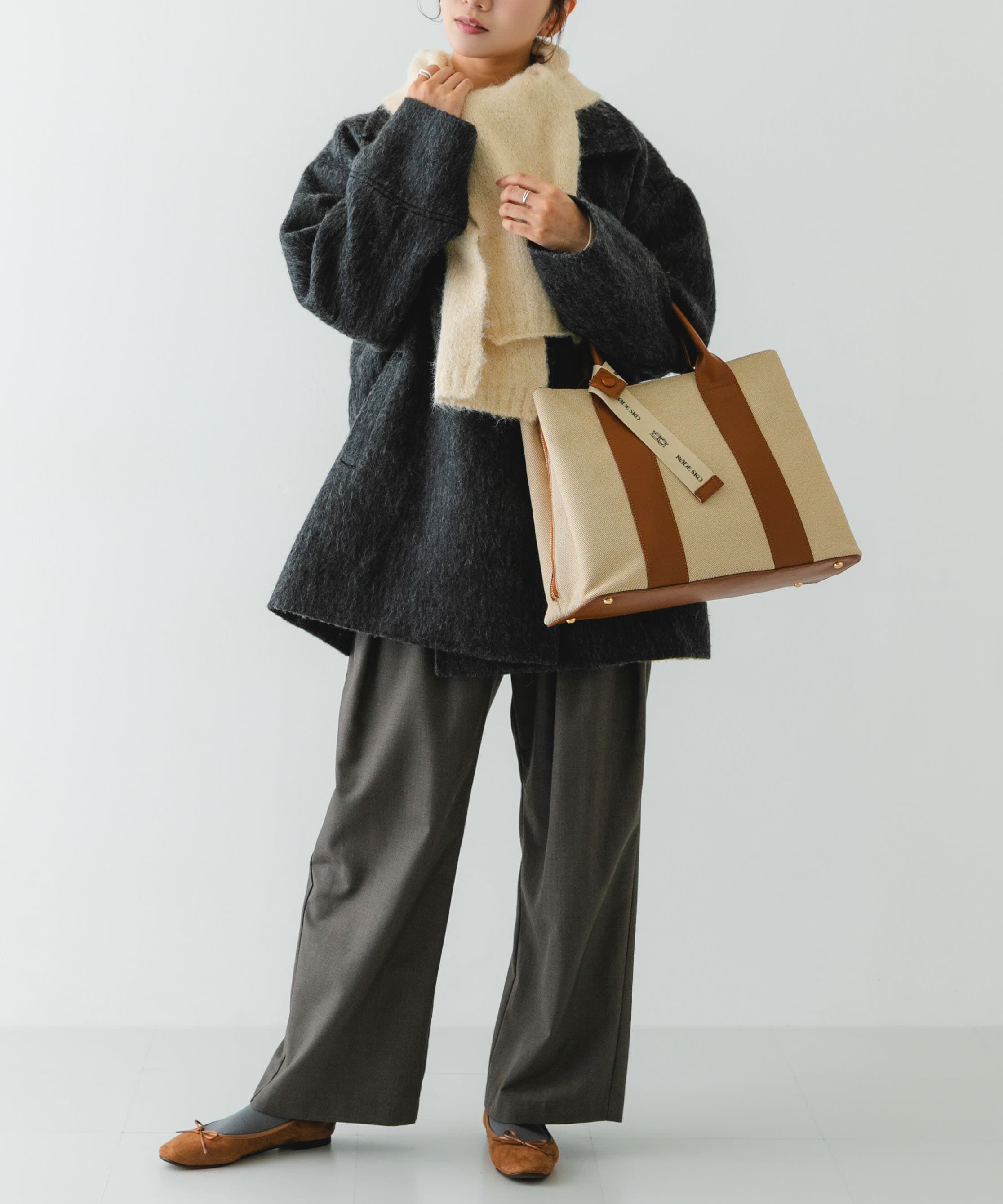 RODE SKO「ロゴリボン付A4トートバッグ」|トートバッグ|