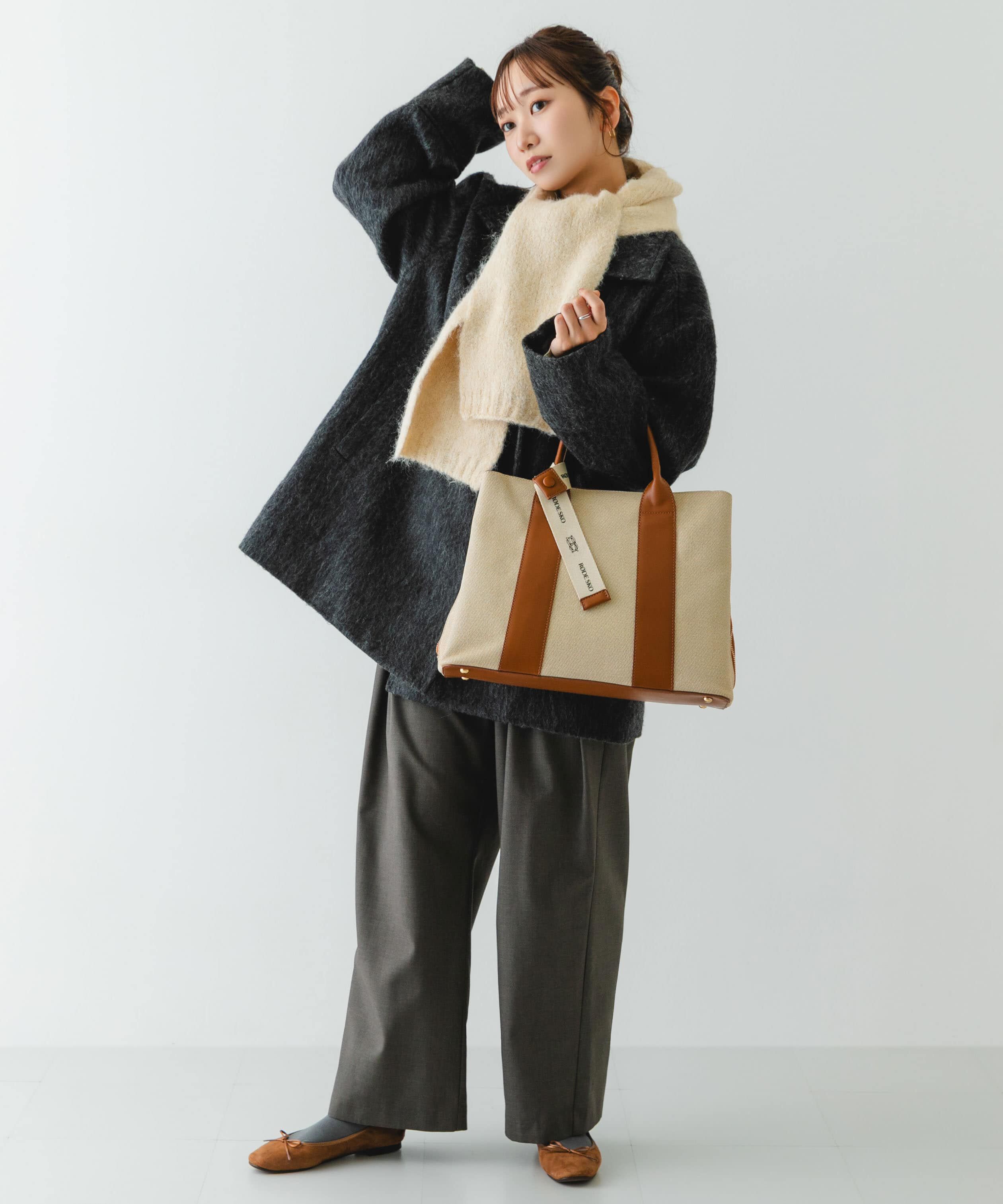 RODE SKO「ロゴリボン付A4トートバッグ」|トートバッグ|