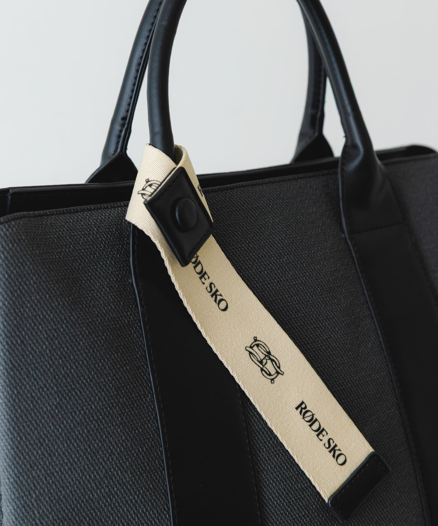 RODE SKO「ロゴリボン付A4トートバッグ」|トートバッグ|
