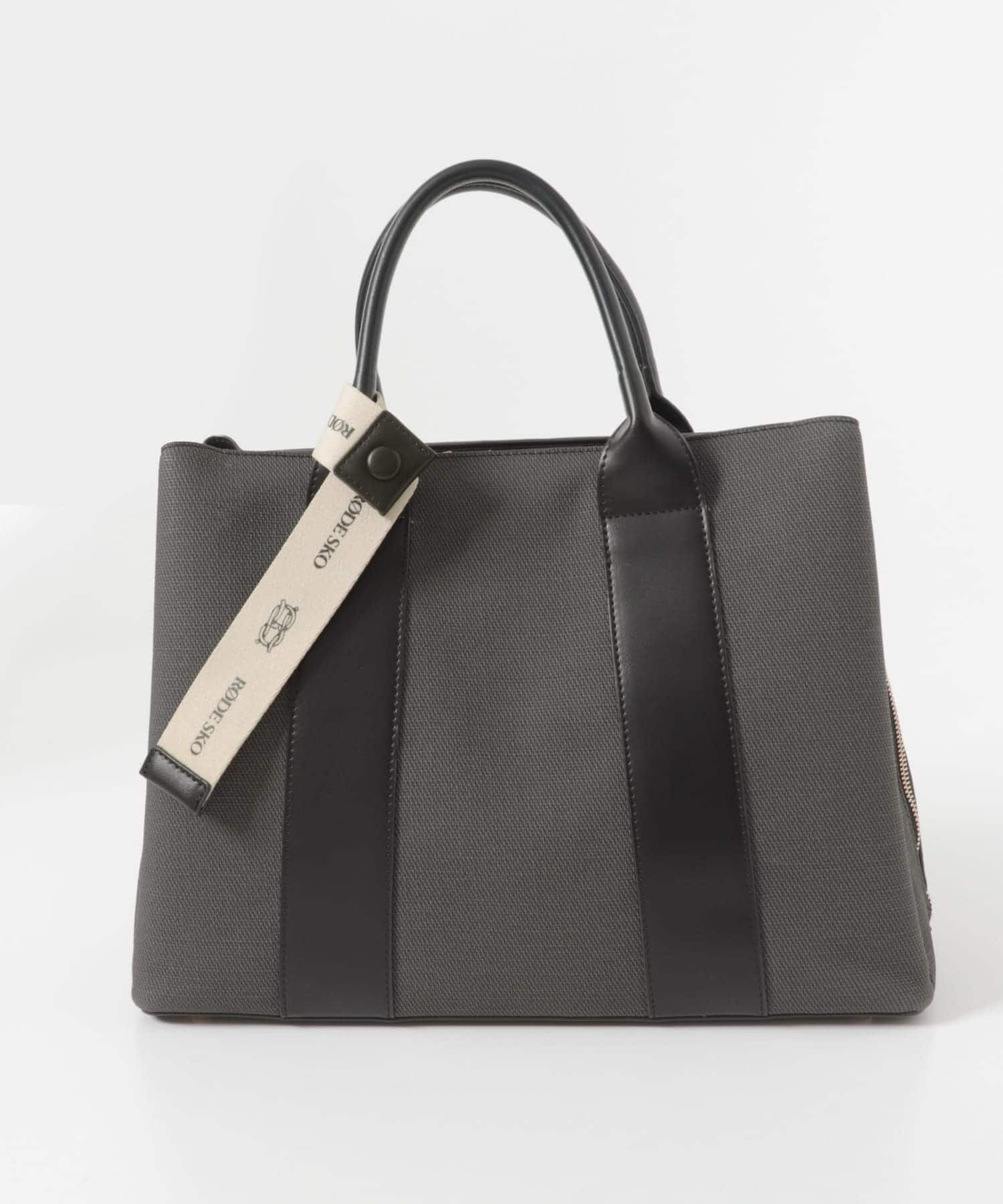 RODE SKO「ロゴリボン付A4トートバッグ」|トートバッグ|