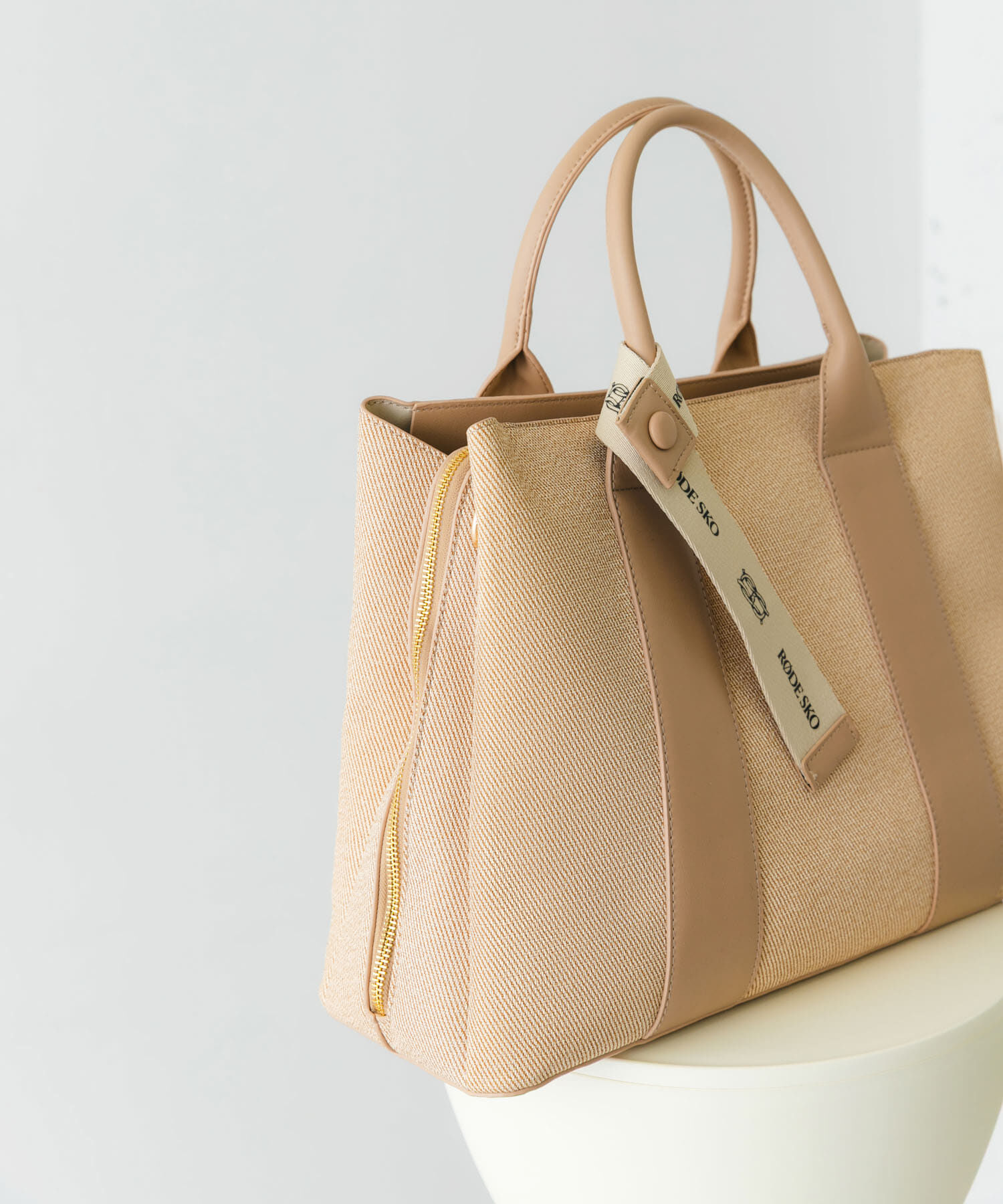 RODE SKO「ロゴリボン付A4トートバッグ」|トートバッグ|