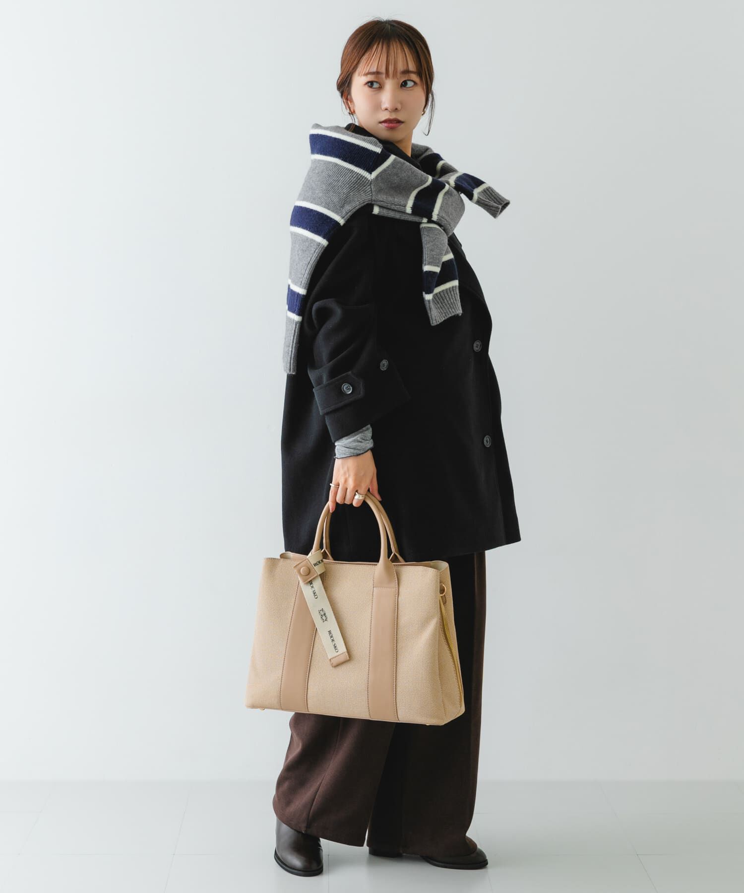 RODE SKO「ロゴリボン付A4トートバッグ」|トートバッグ|