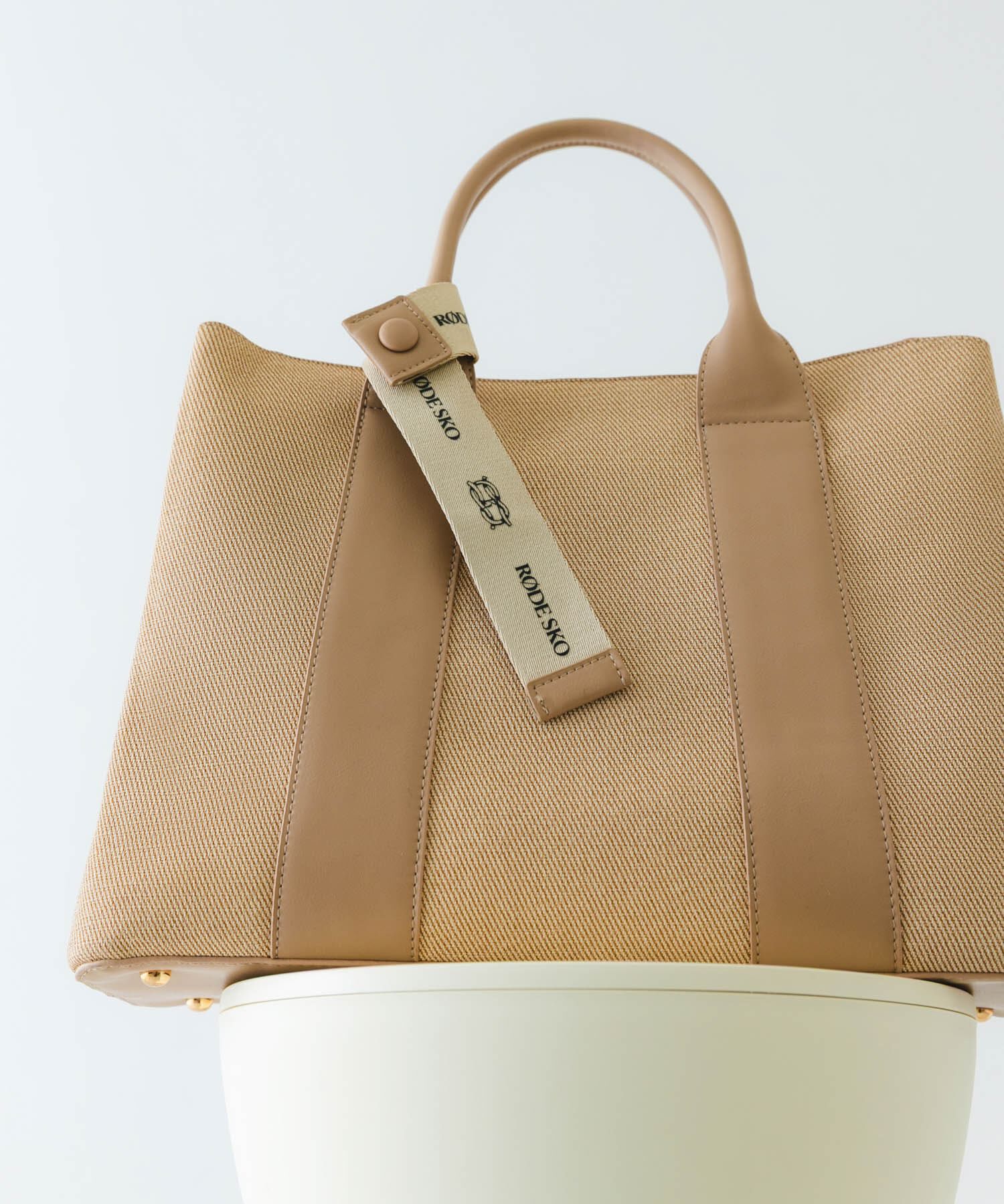 RODE SKO「ロゴリボン付A4トートバッグ」|トートバッグ|