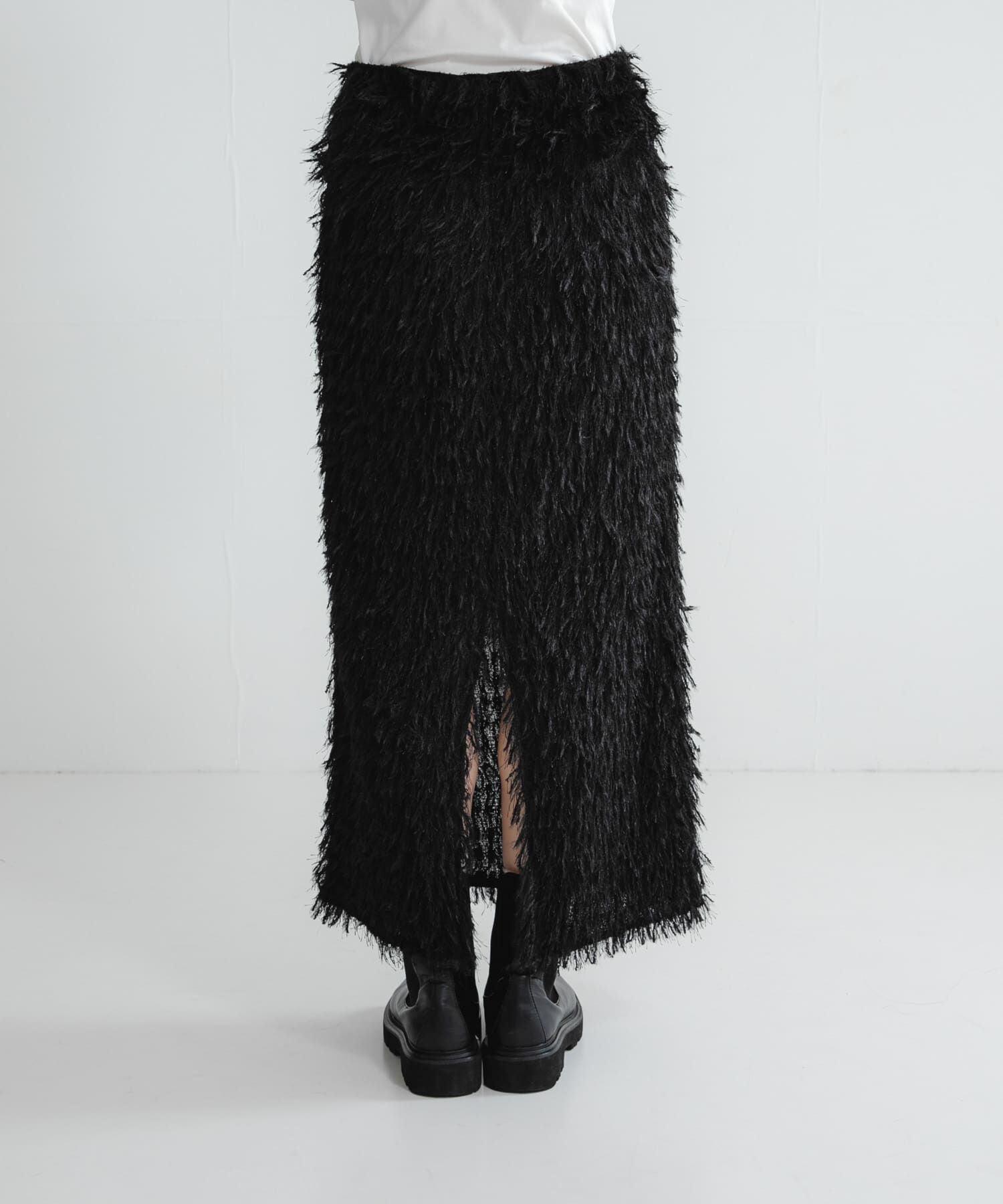 URBAN RESEARCH「フリンジジャガードスカート」|スカート|