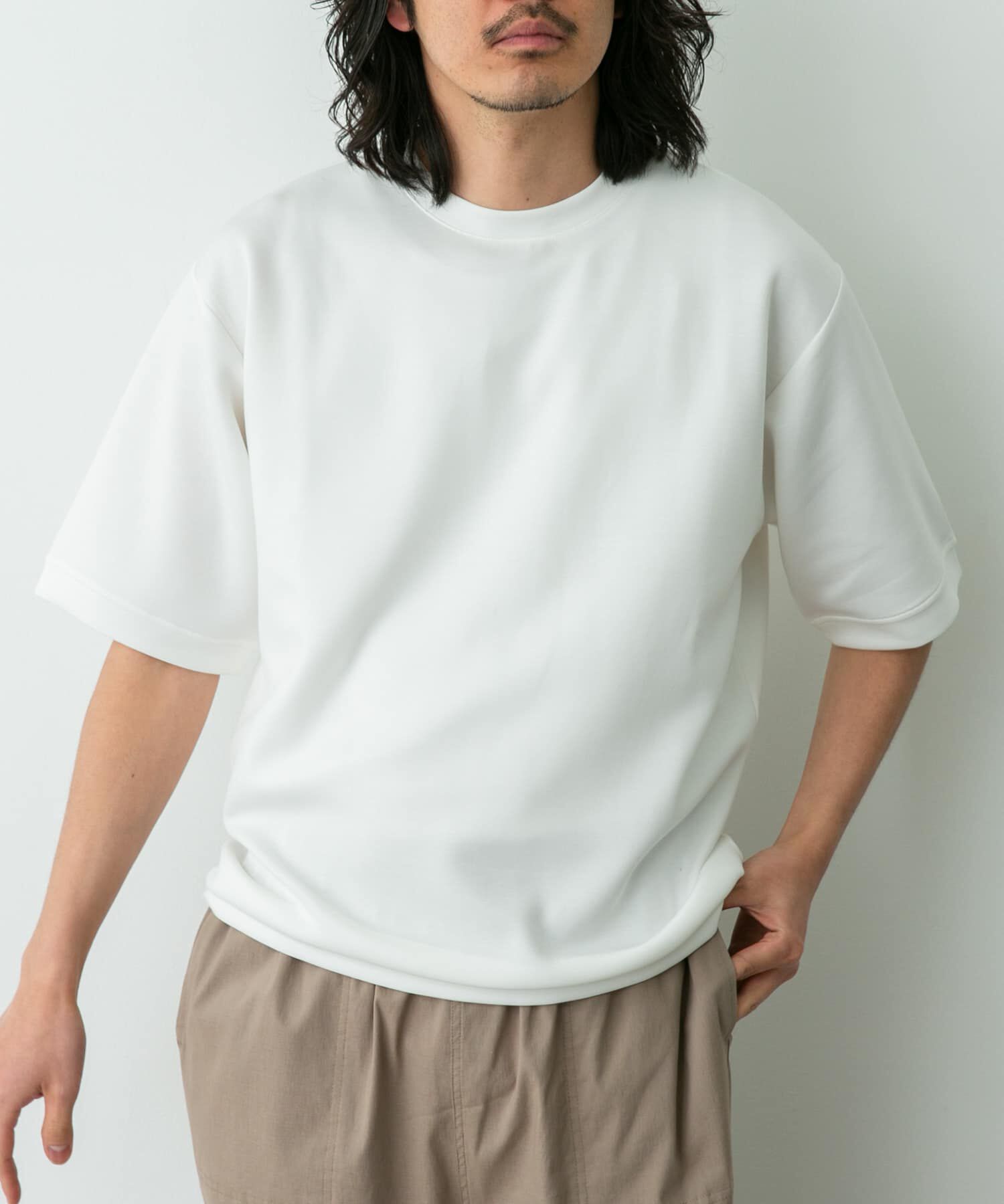 Sonny Label 「シルキーダンボールニットTシャツ」|Tシャツ・カットソー|