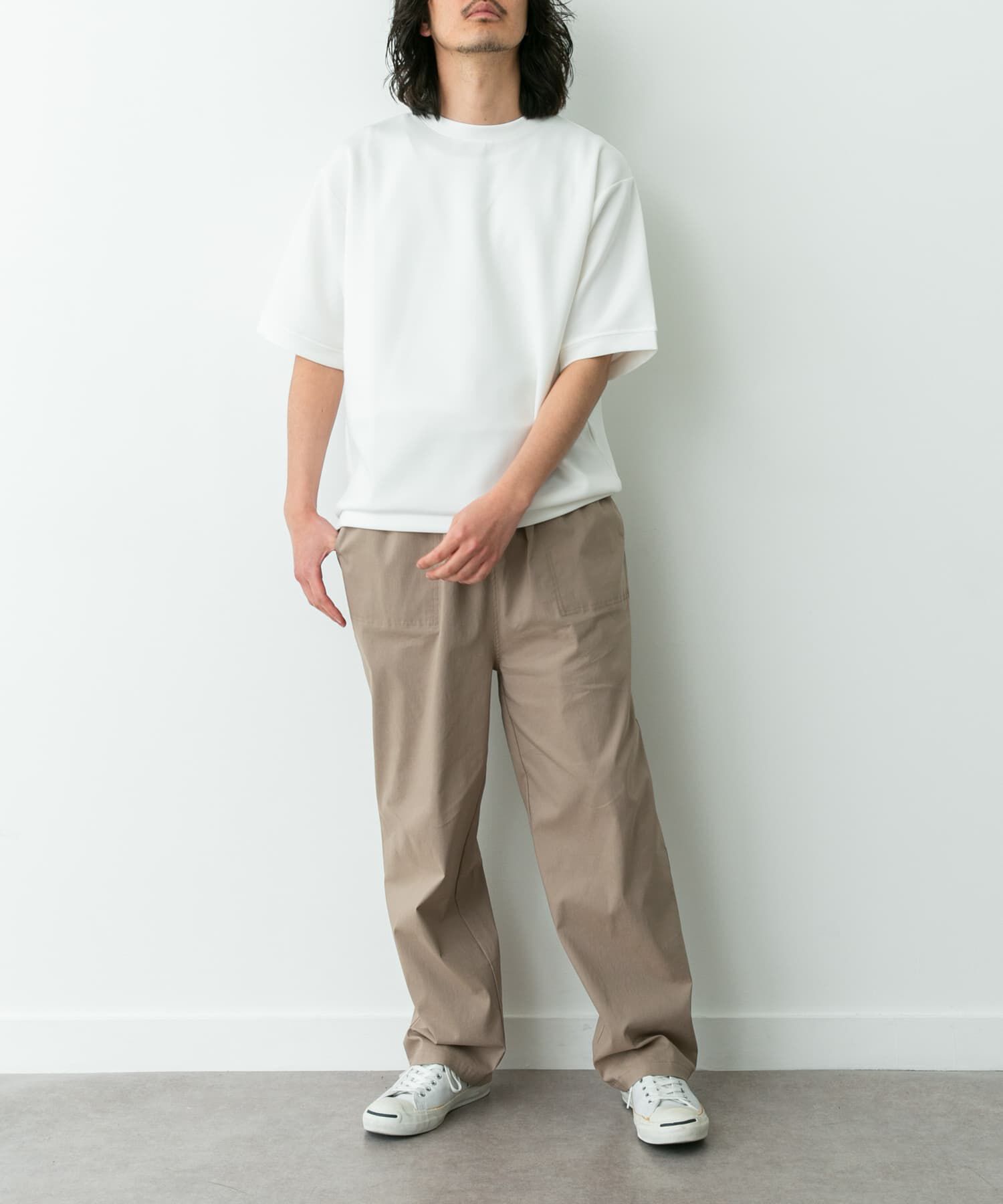 Sonny Label 「シルキーダンボールニットTシャツ」|Tシャツ・カットソー|