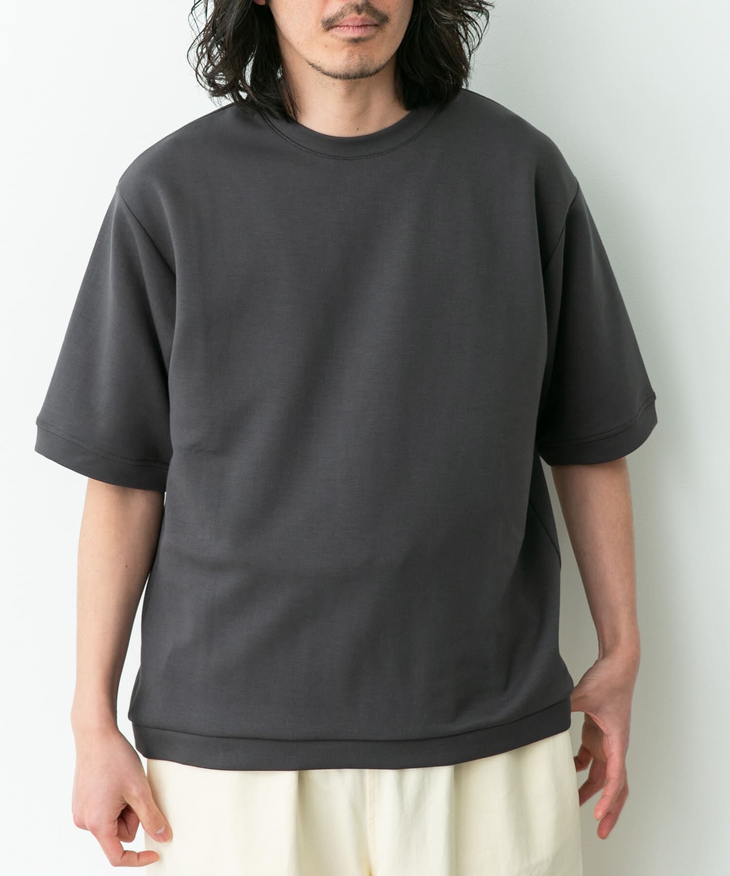 Sonny Label 「シルキーダンボールニットTシャツ」|Tシャツ・カットソー|