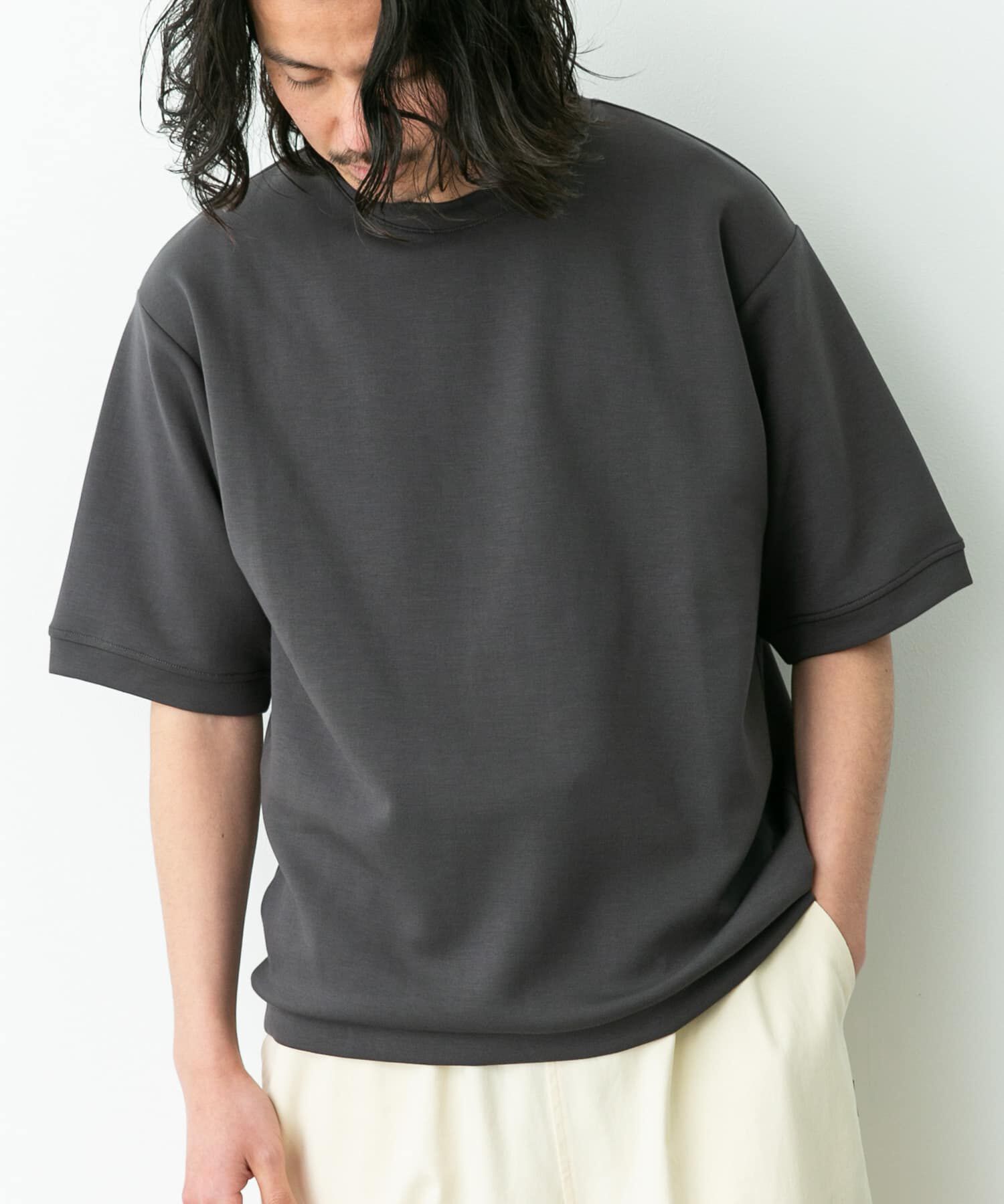 Sonny Label 「シルキーダンボールニットTシャツ」|Tシャツ・カットソー|