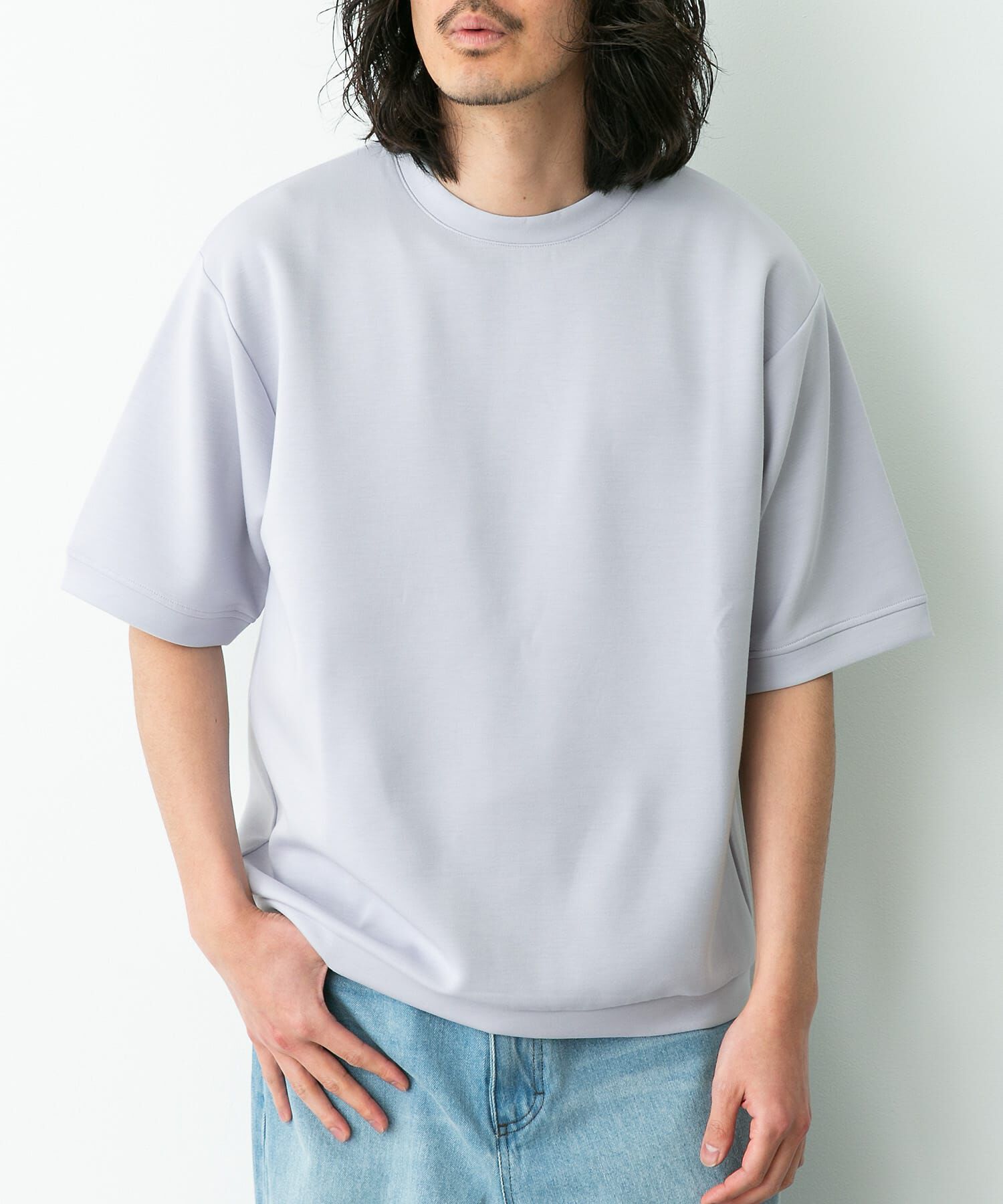 Sonny Label 「シルキーダンボールニットTシャツ」|Tシャツ・カットソー|