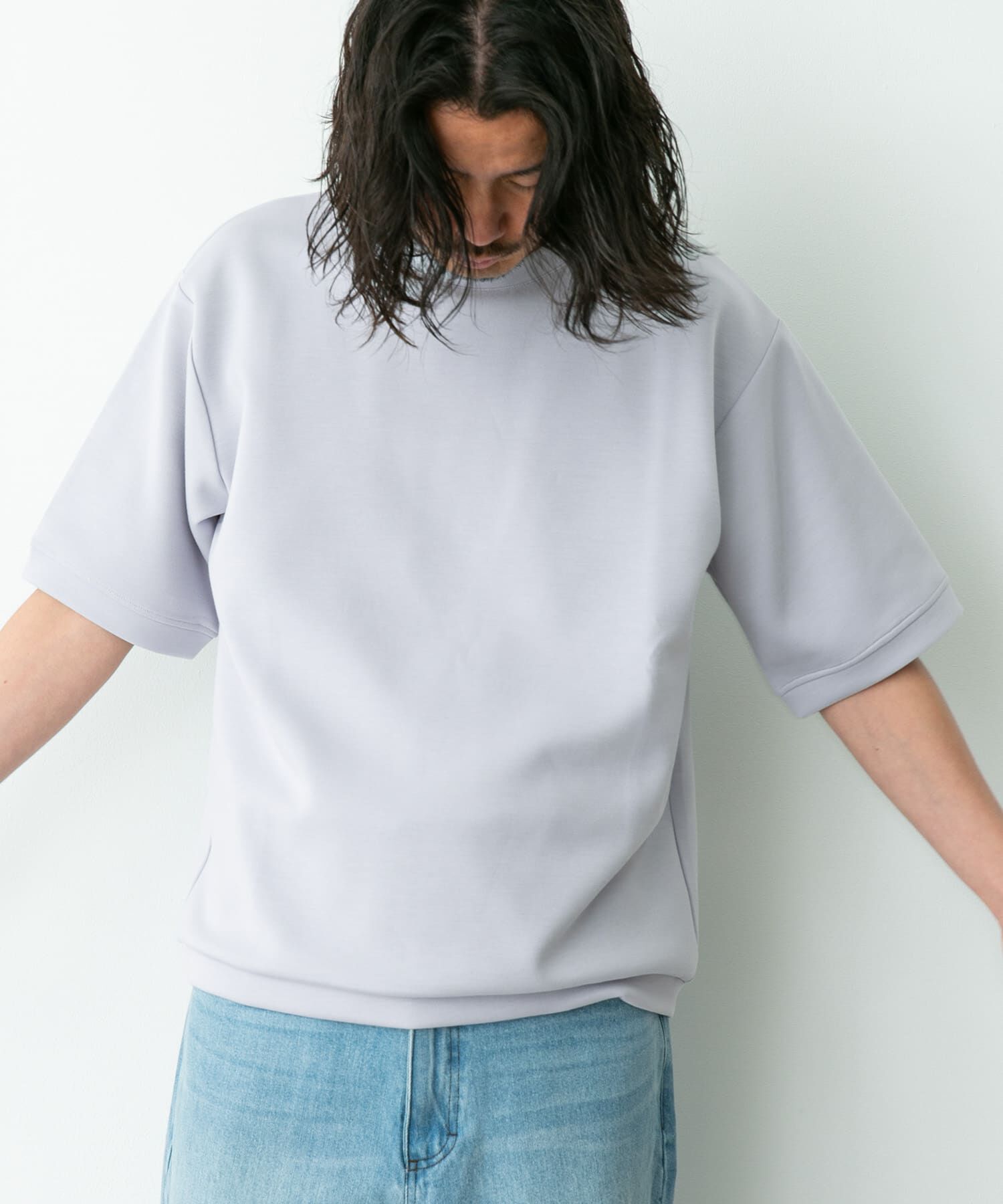 Sonny Label 「シルキーダンボールニットTシャツ」|Tシャツ・カットソー|