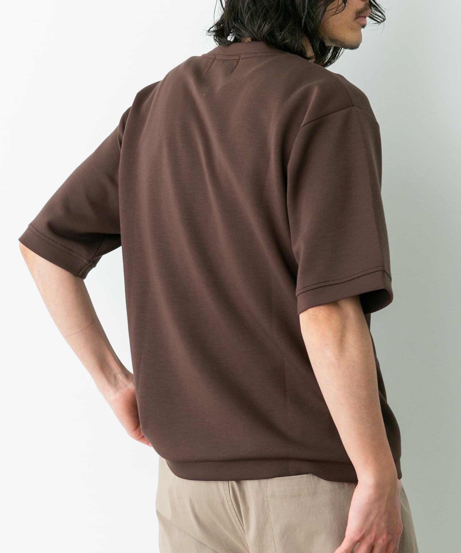 Sonny Label 「シルキーダンボールニットTシャツ」|Tシャツ・カットソー|