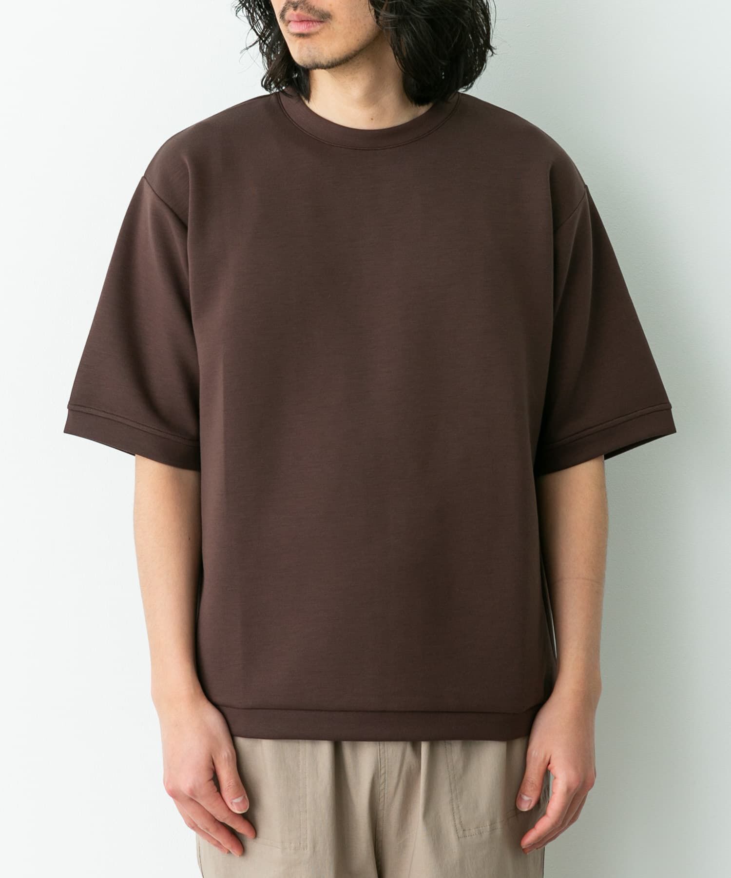 Sonny Label 「シルキーダンボールニットTシャツ」|Tシャツ・カットソー|