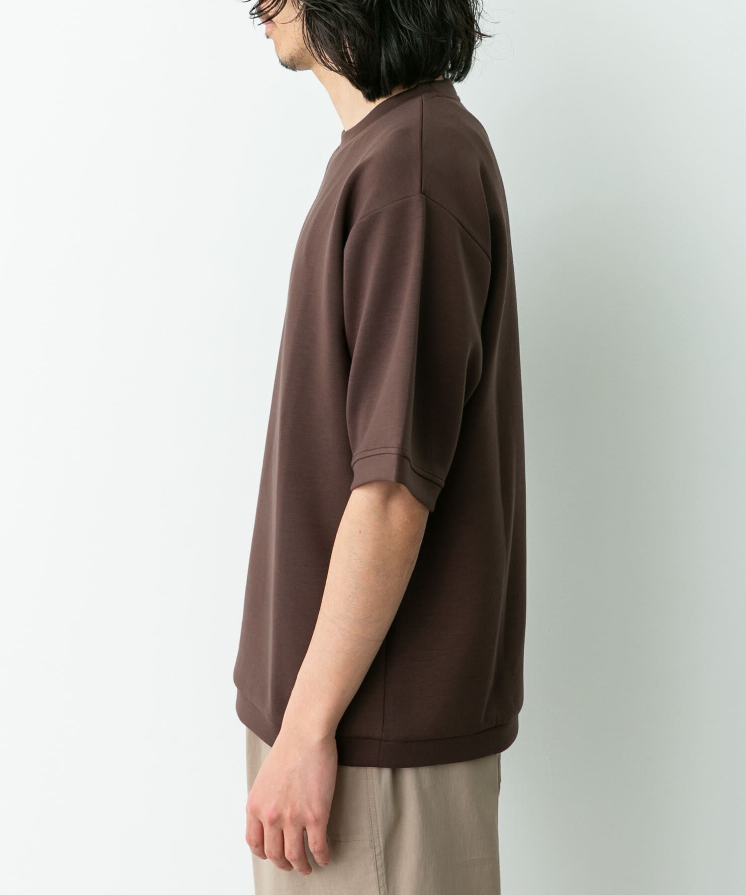 Sonny Label 「シルキーダンボールニットTシャツ」|Tシャツ・カットソー|