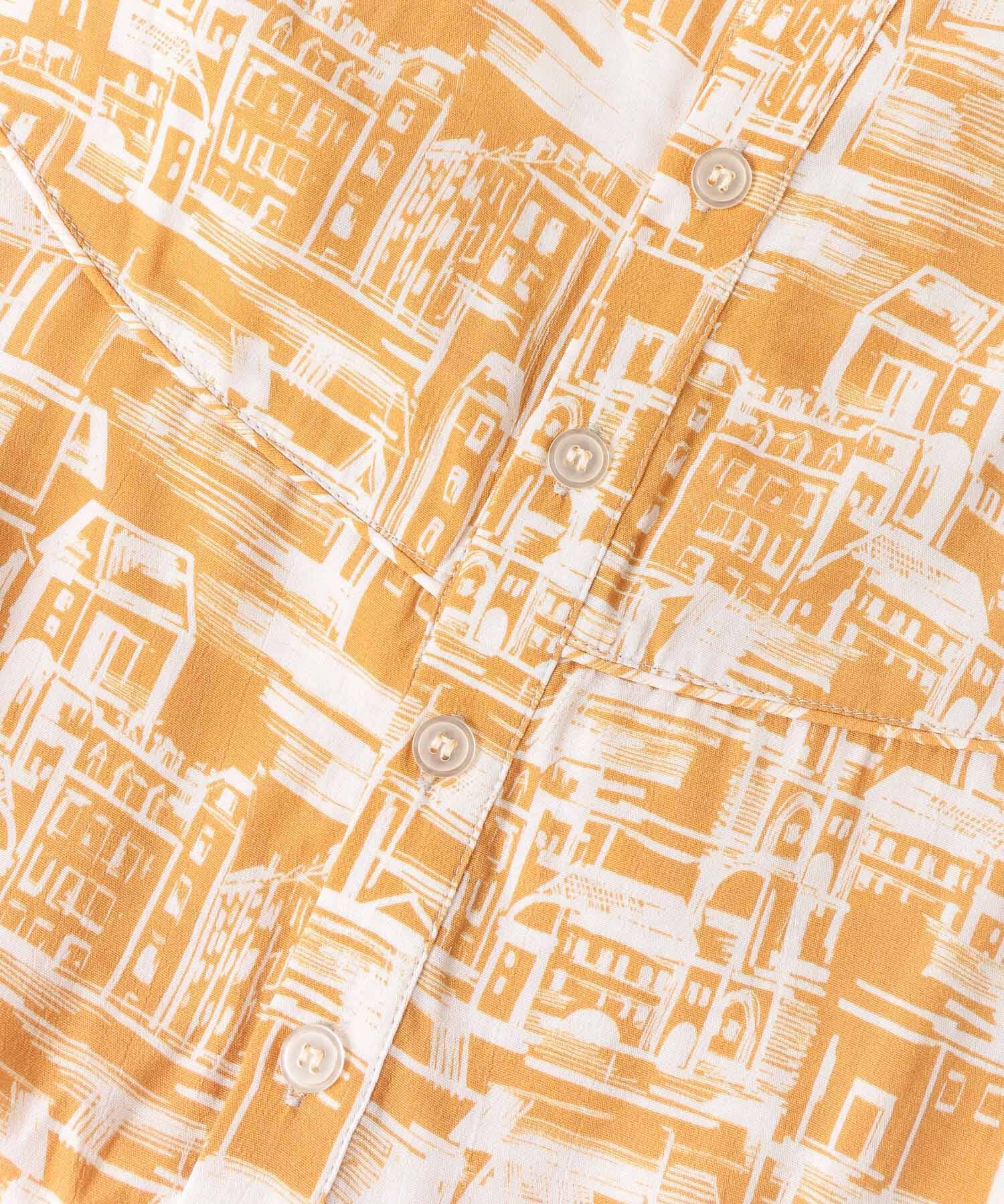  「townプリントジャンプスーツ&there4;」|スカート|