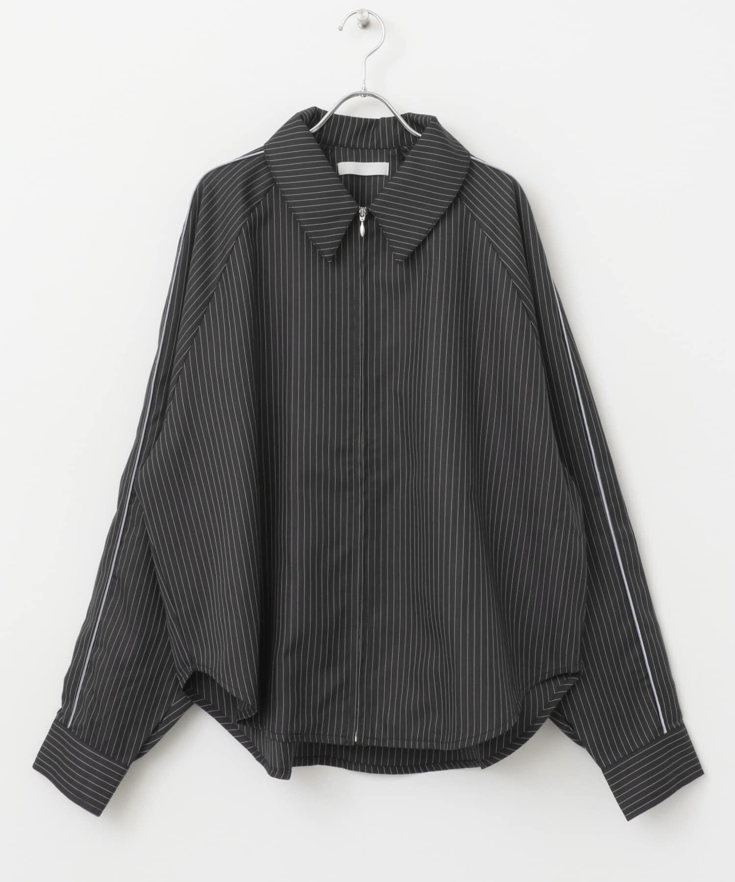 SENSE OF PLACE by URBAN RESEARCH「サイドラインピンストライプジップシャツ」|シャツ・ブラウス|
