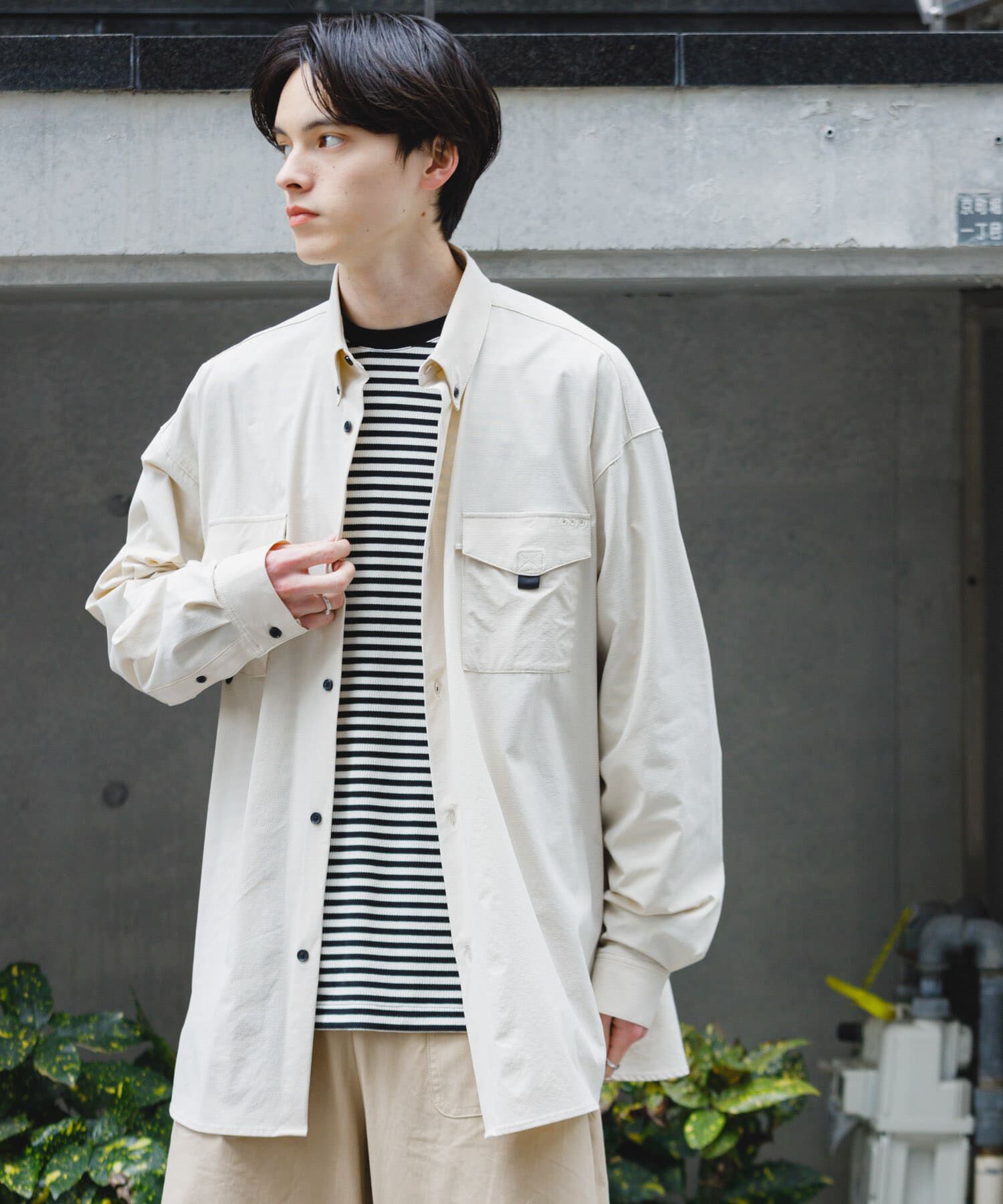 SENSE OF PLACE by URBAN RESEARCH「リップストップフィッシングシャツ」|シャツ・ブラウス|